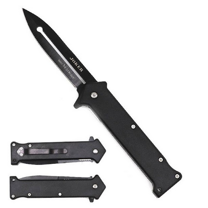 4.5" Precision Assist-Opening Knife W/ Black Print Handle