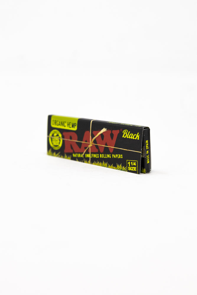 RAW Oranic Hemp Papers - Black