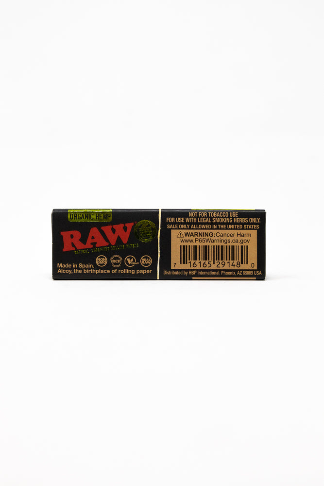 RAW Oranic Hemp Papers - Black