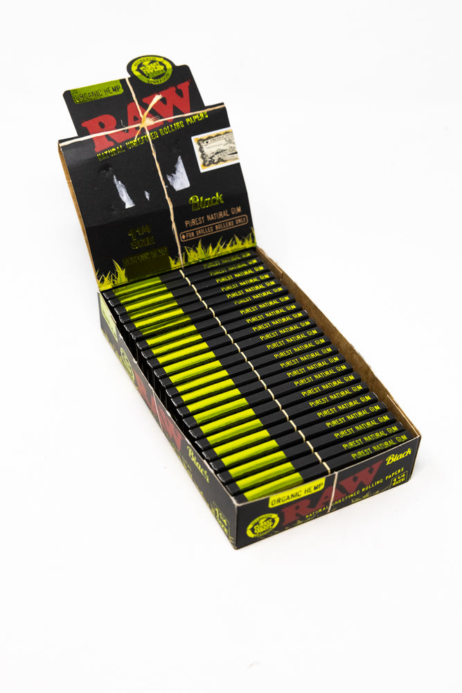 RAW Oranic Hemp Papers - Black