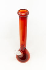 14" Red Beaker Bong w/ Ice Catcher