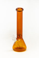 12" Amber Beaker Bong w/ Ice Catcher