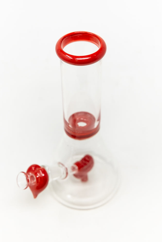 8" Red Heart Bong