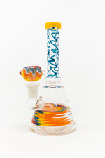 7" Assorted Swirl Bong W/ Premium Bowl