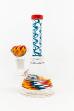 7" Assorted Swirl Bong W/ Premium Bowl