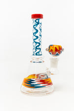 7" Assorted Swirl Bong W/ Premium Bowl