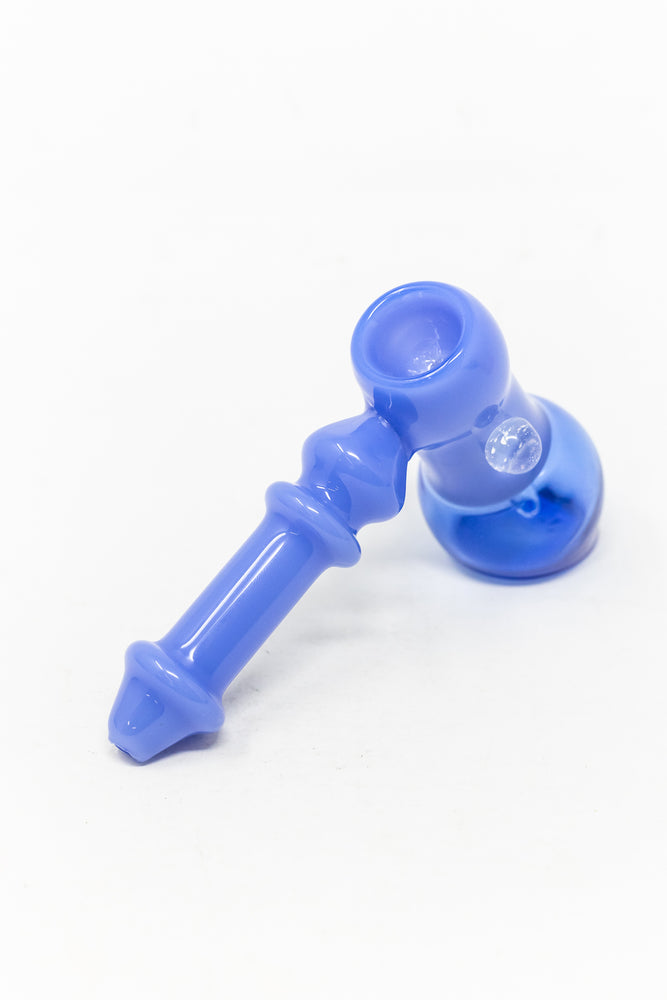 6" Blue Hammer Bubbler