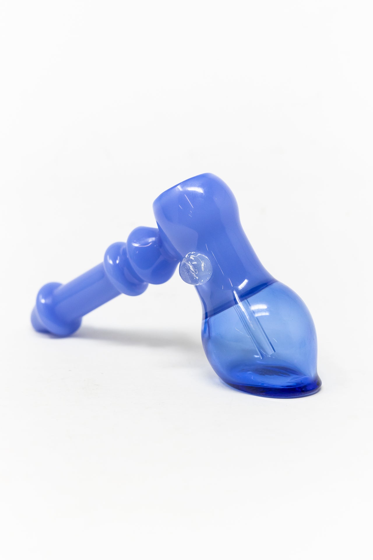 6" Blue Hammer Bubbler