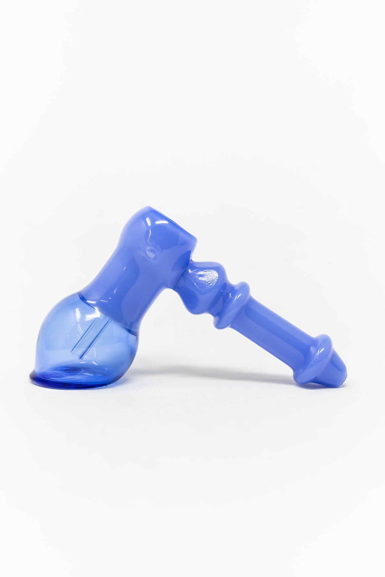 6" Blue Hammer Bubbler