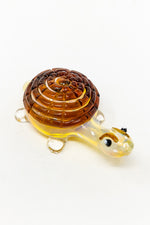 5.5" Big Turtle Hand Pipe (Amber)