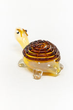 5.5" Big Turtle Hand Pipe (Amber)