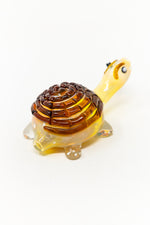 5.5" Big Turtle Hand Pipe (Amber)