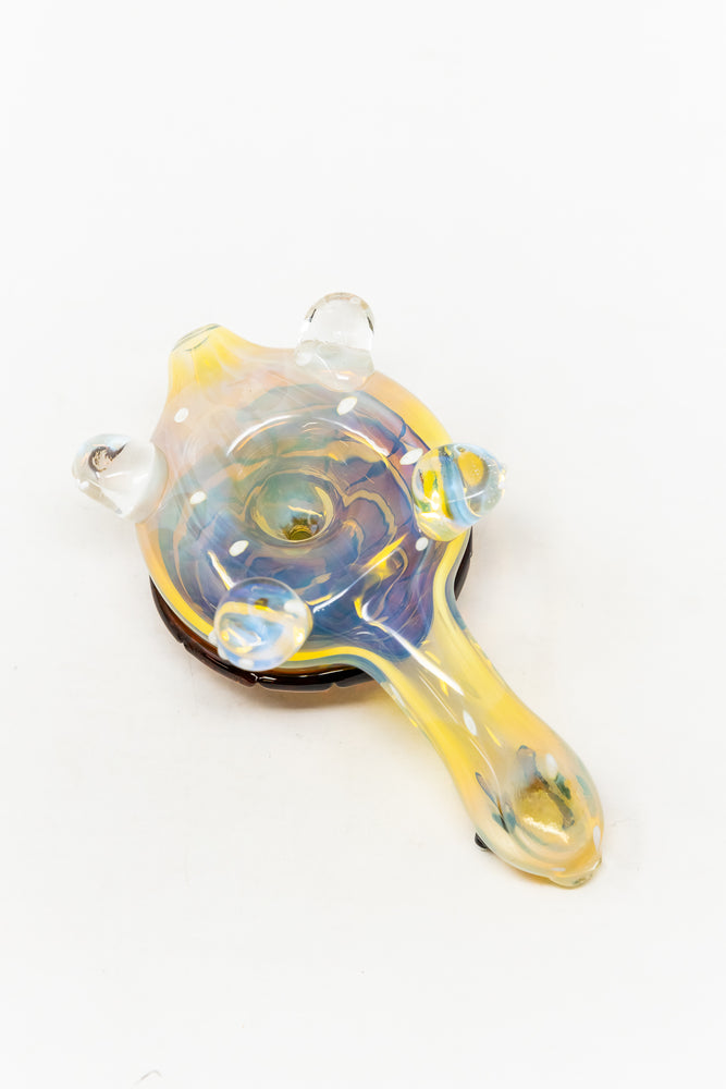 5.5" Big Turtle Hand Pipe (Amber)