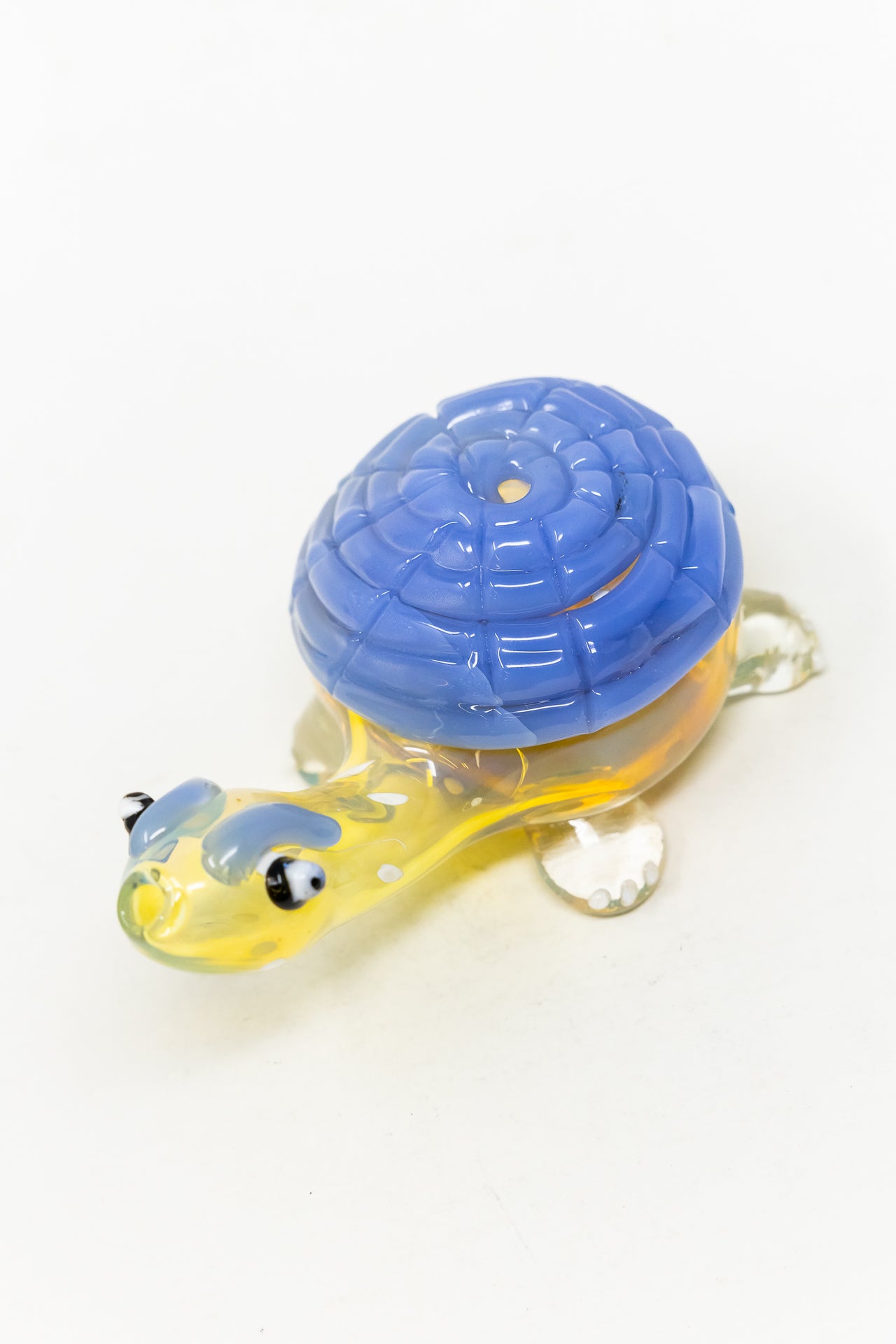 5.5" Big Turtle Hand Pipe (Milky Blue)