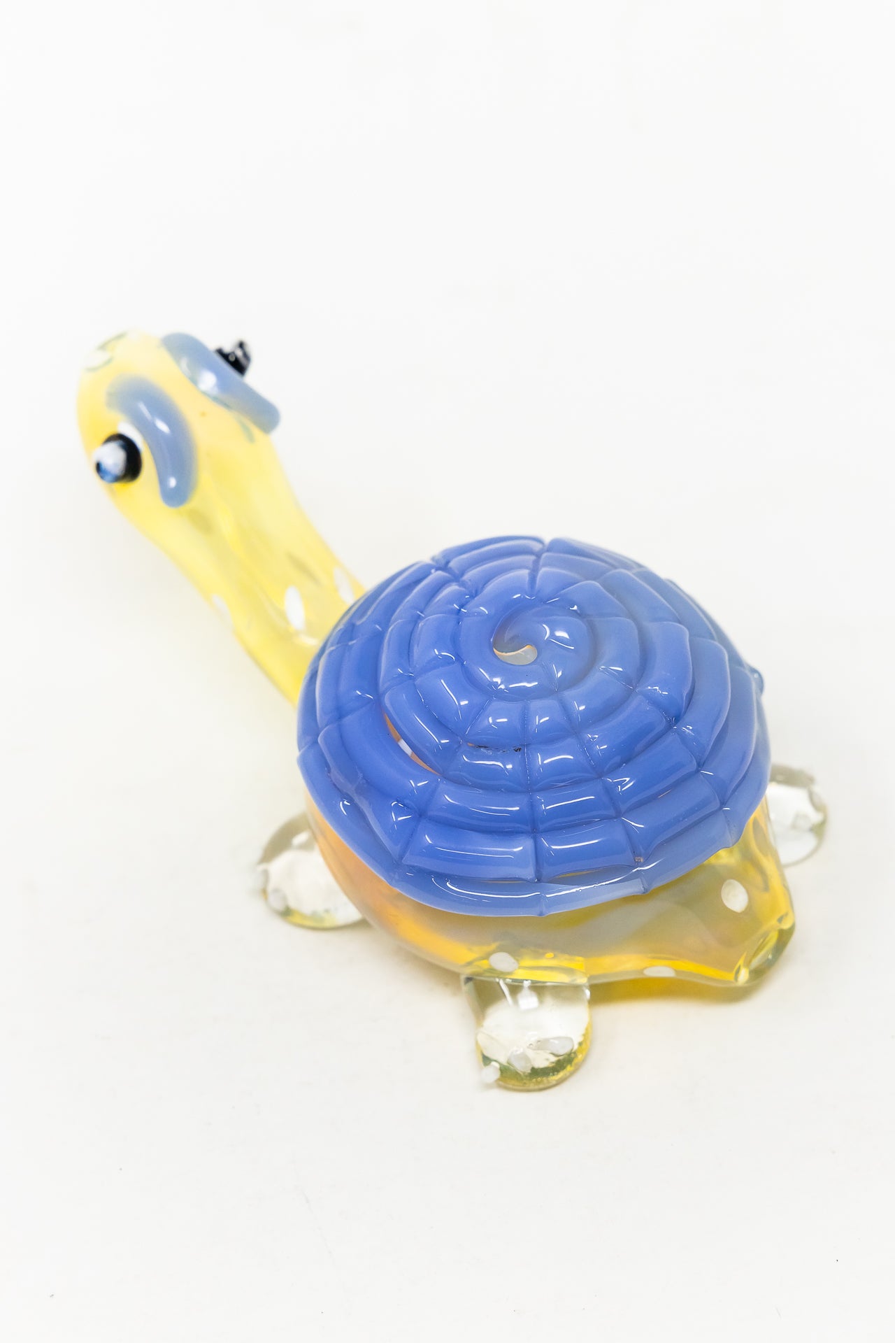 5.5" Big Turtle Hand Pipe (Milky Blue)