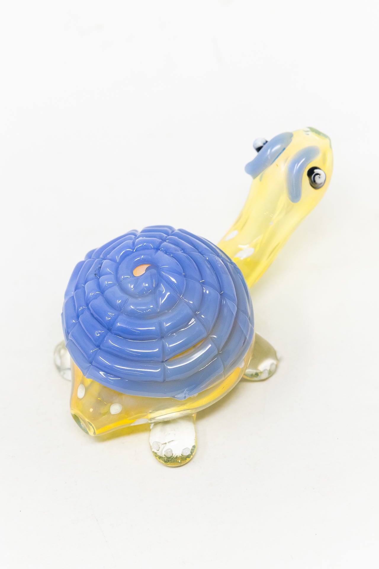 5.5" Big Turtle Hand Pipe (Milky Blue)