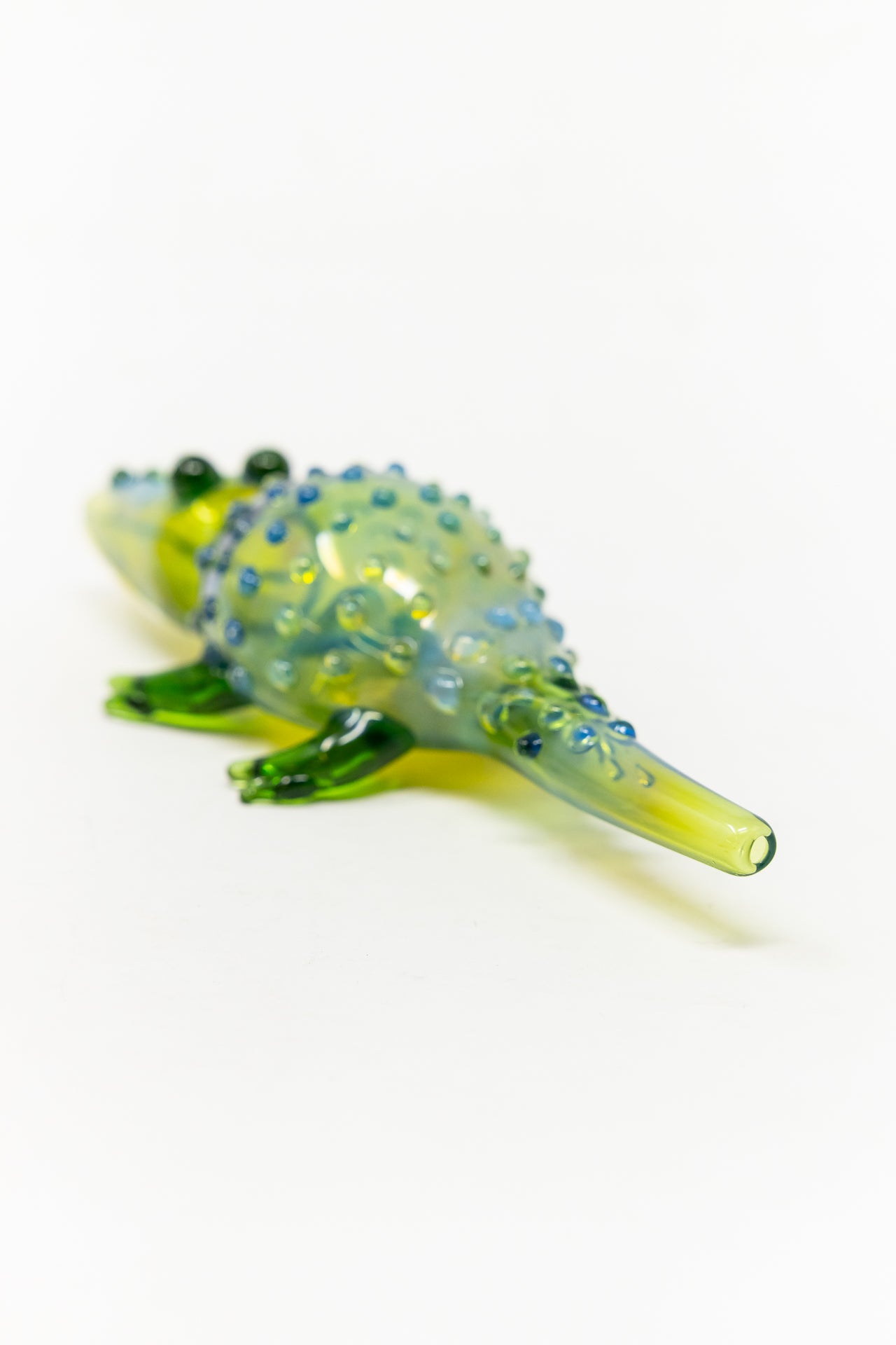 7.5" Alligator Hand Pipe(Green)