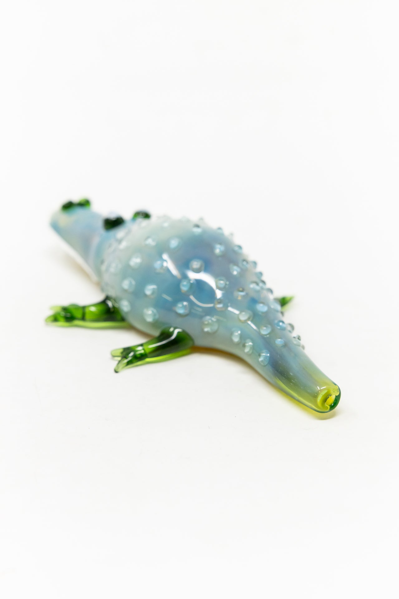 7.5" Alligator Hand Pipe(Green)