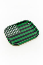 Green Flag Rolling Tray - Small