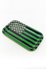 Green Flag Rolling Tray - Big