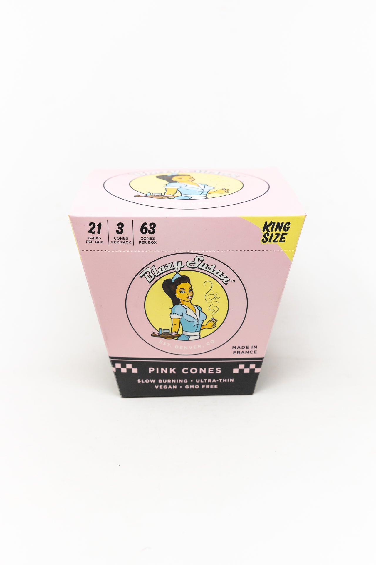 Blazy Susan Pink Cones (King Size)