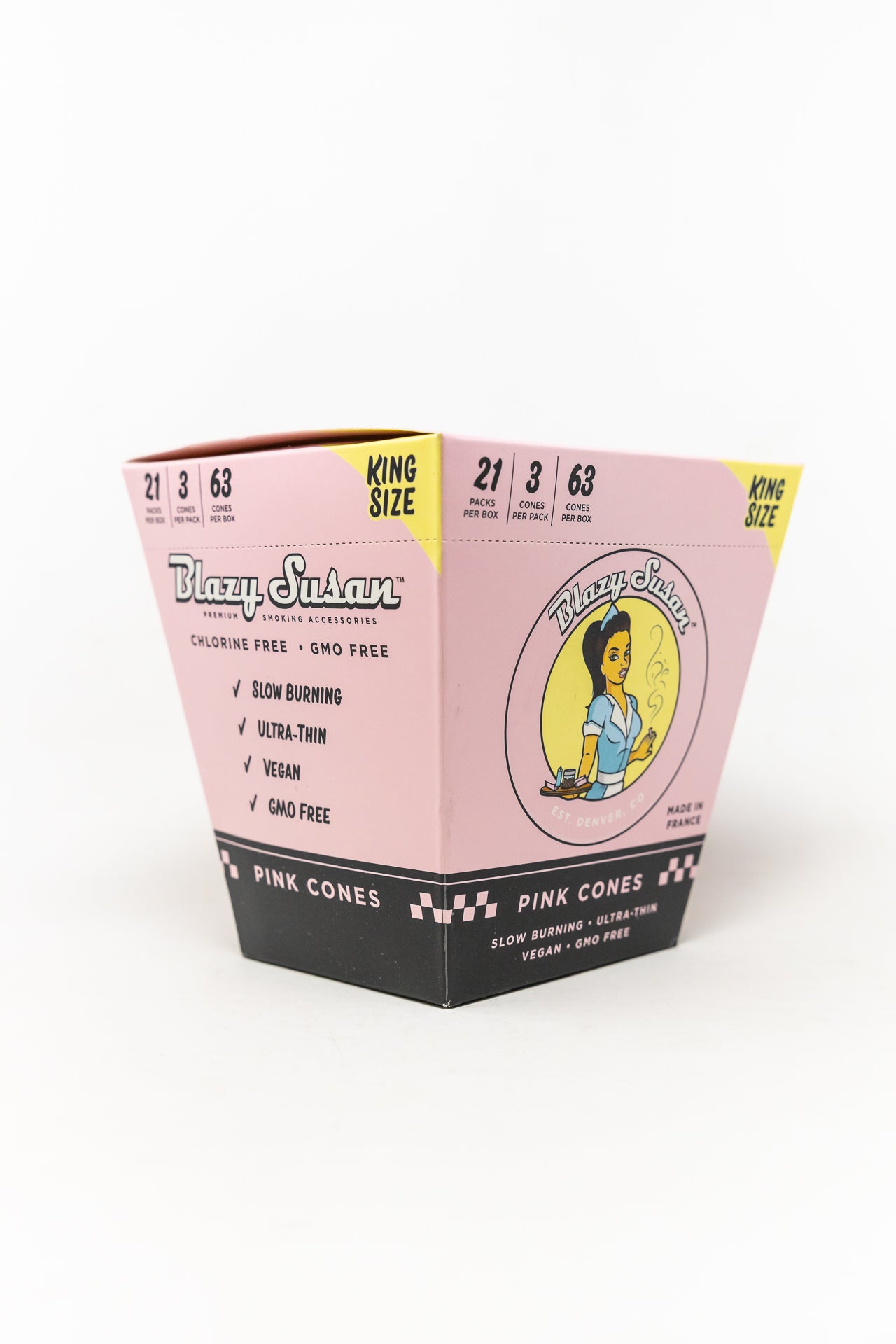 Blazy Susan Pink Cones (King Size)