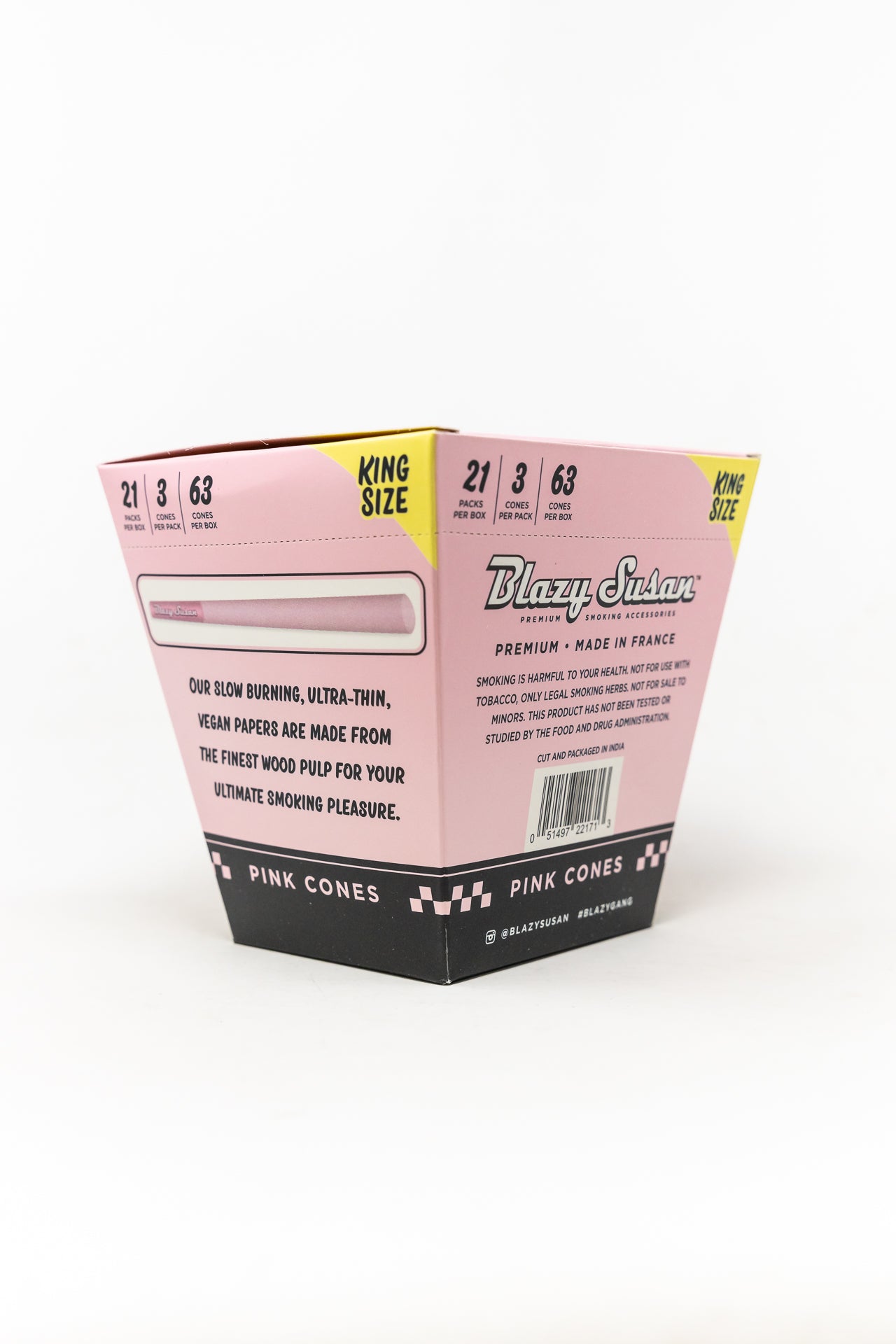 Blazy Susan Pink Cones (King Size)