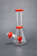 8" Red Heart Bong