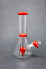 8" Red Heart Bong