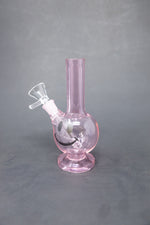 5" Pink Smiley Face Bong