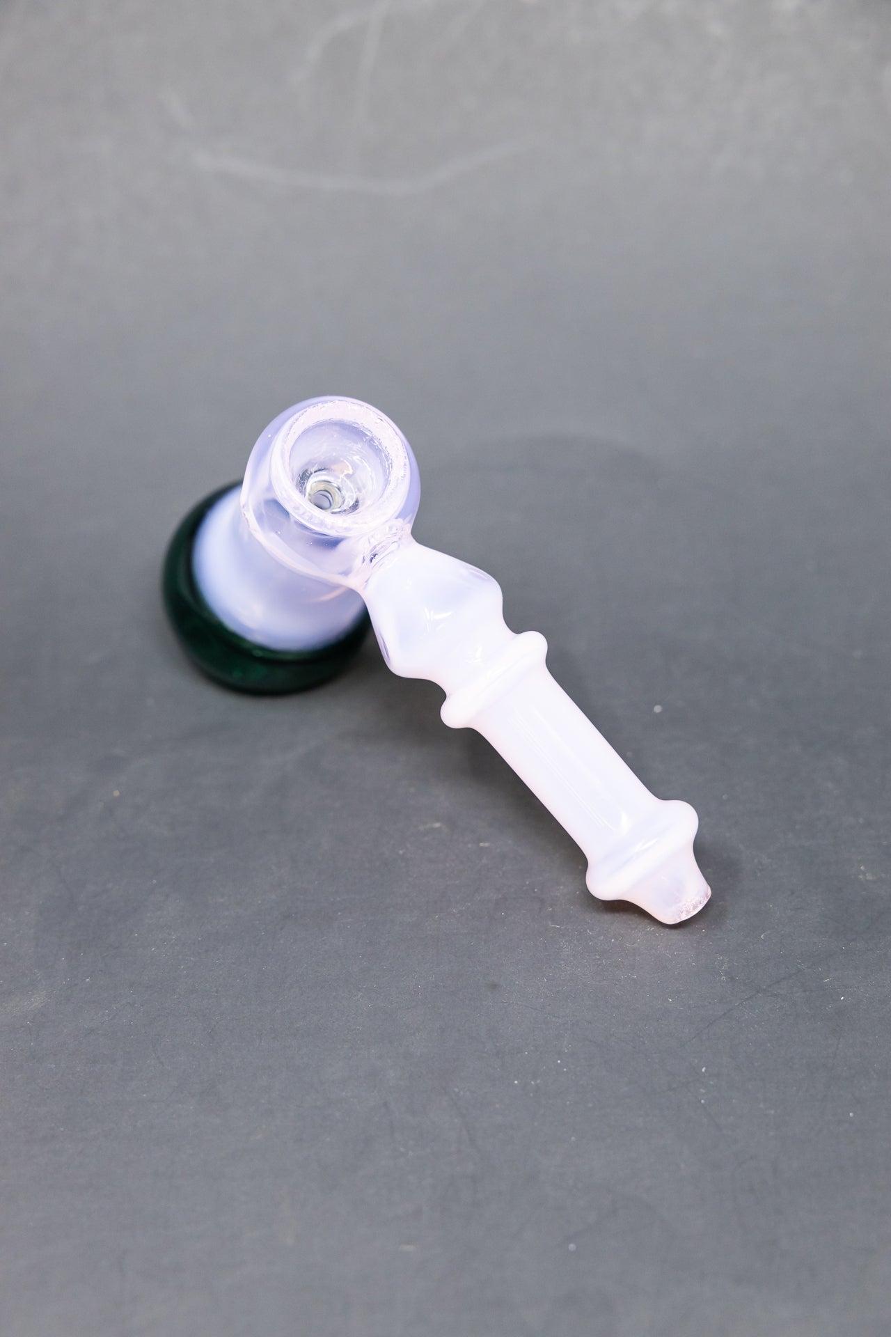 6" Pink/Green Hammer Bubbler