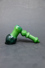 6" Green Hammer Bubbler