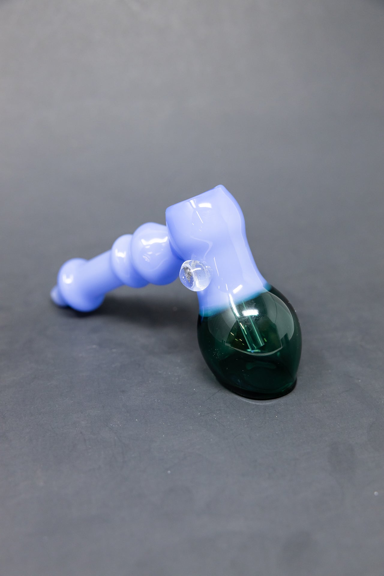 6" Blue/Green Hammer Bubbler