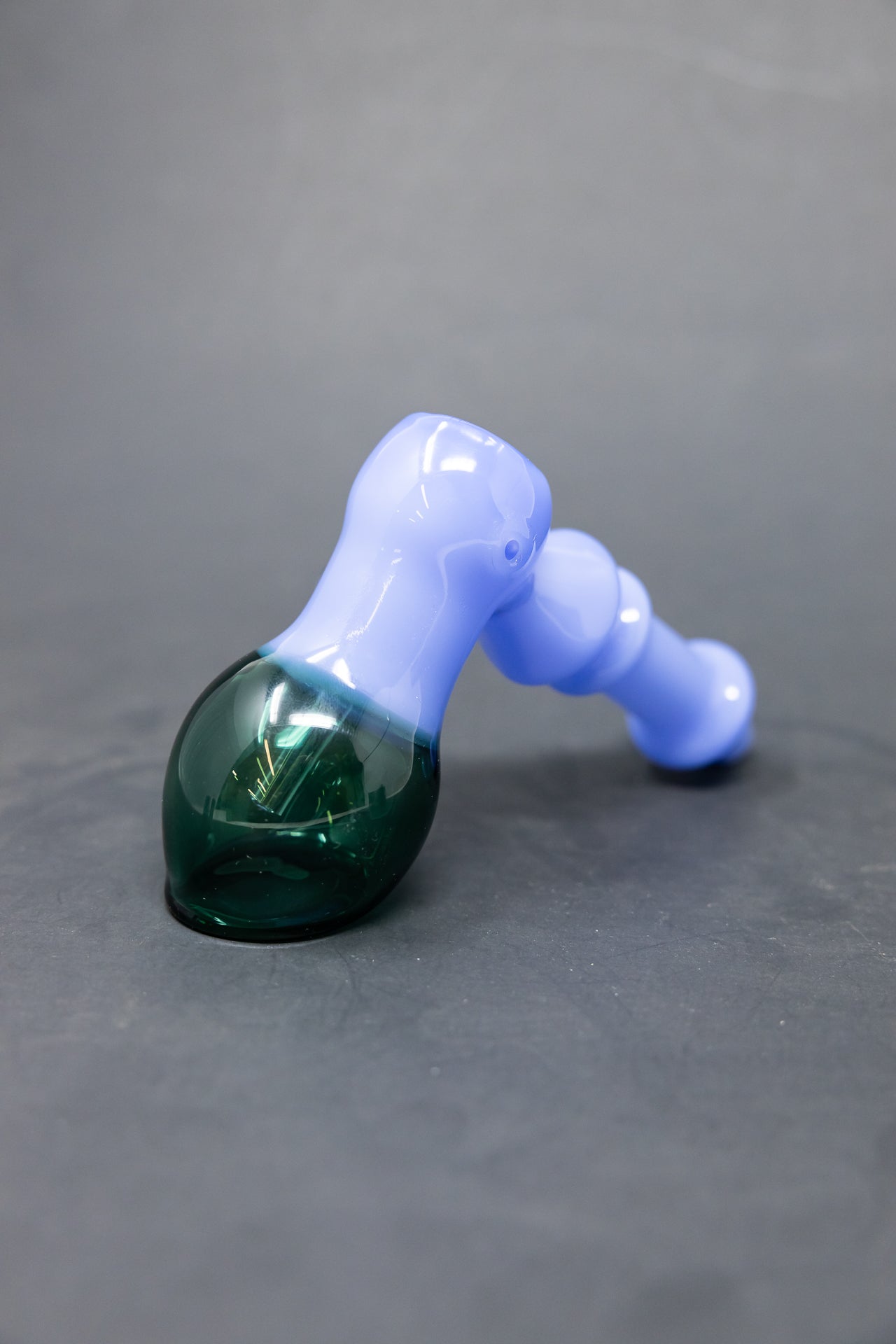 6" Blue/Green Hammer Bubbler