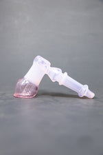 6" Pink Hammer Bubbler