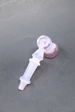 6" Pink Hammer Bubbler