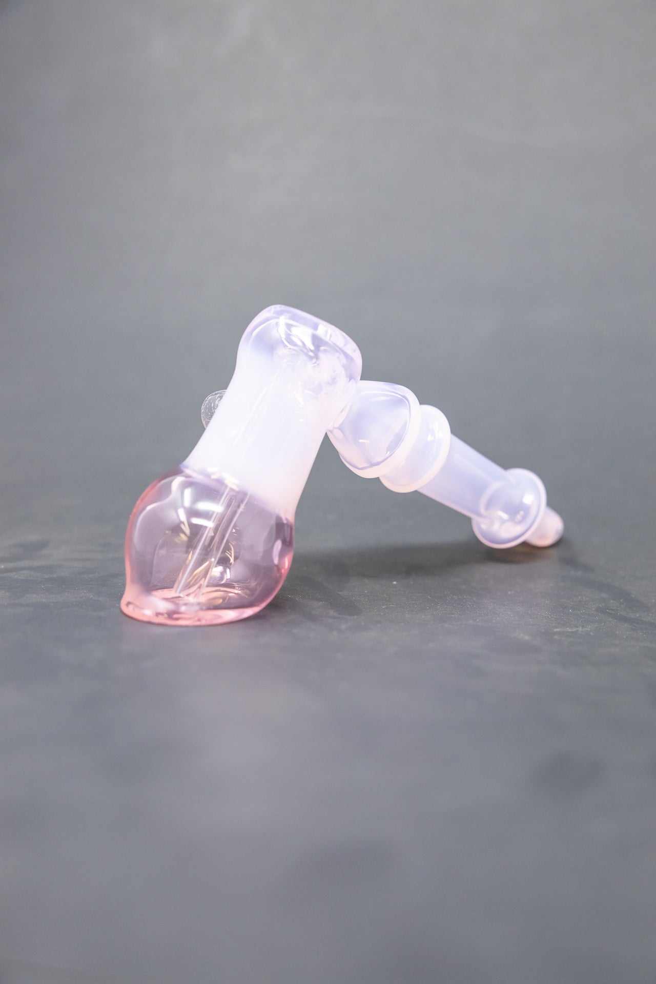 6" Pink Hammer Bubbler