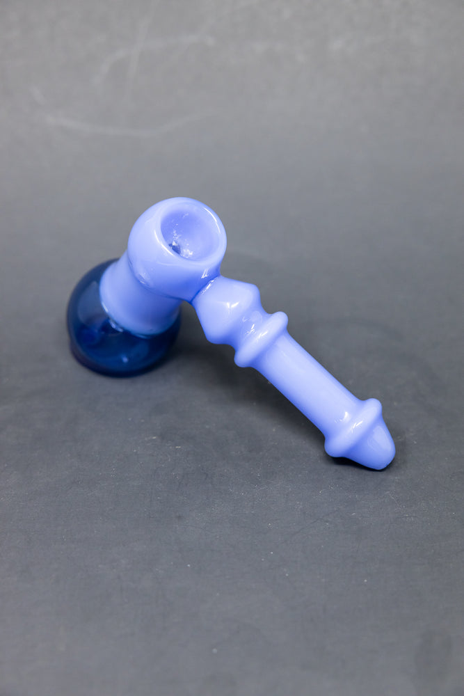 6" Blue Hammer Bubbler