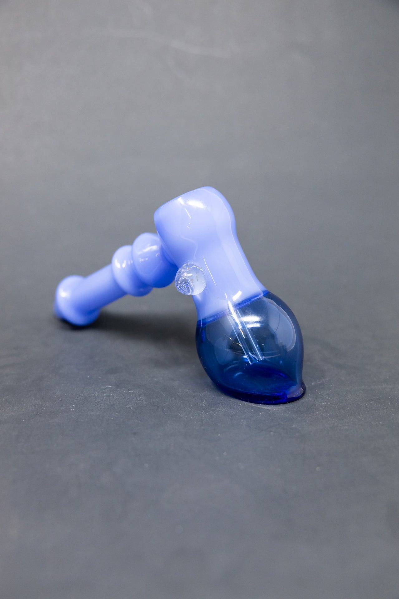 6" Blue Hammer Bubbler