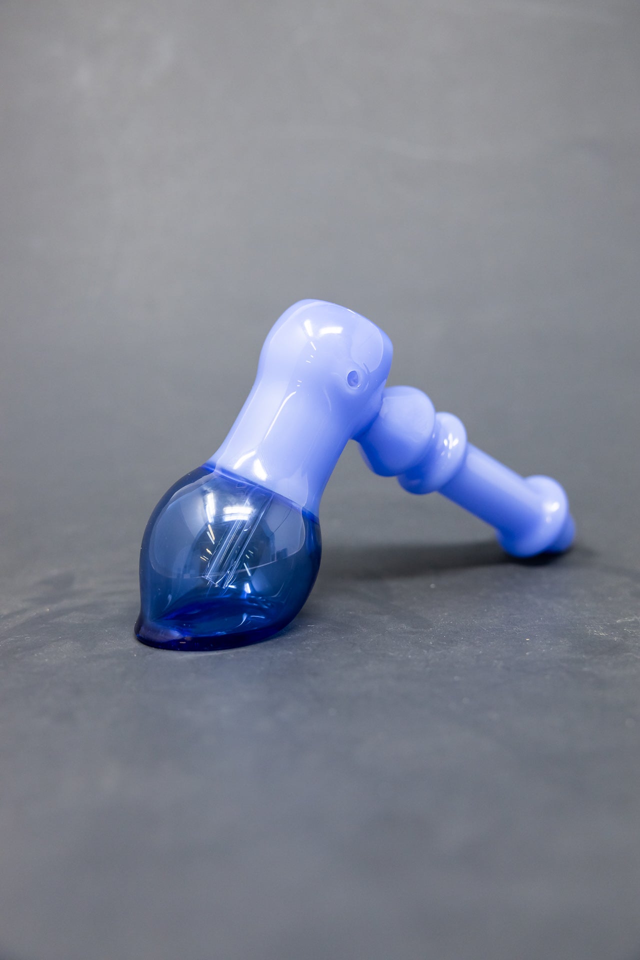 6" Blue Hammer Bubbler