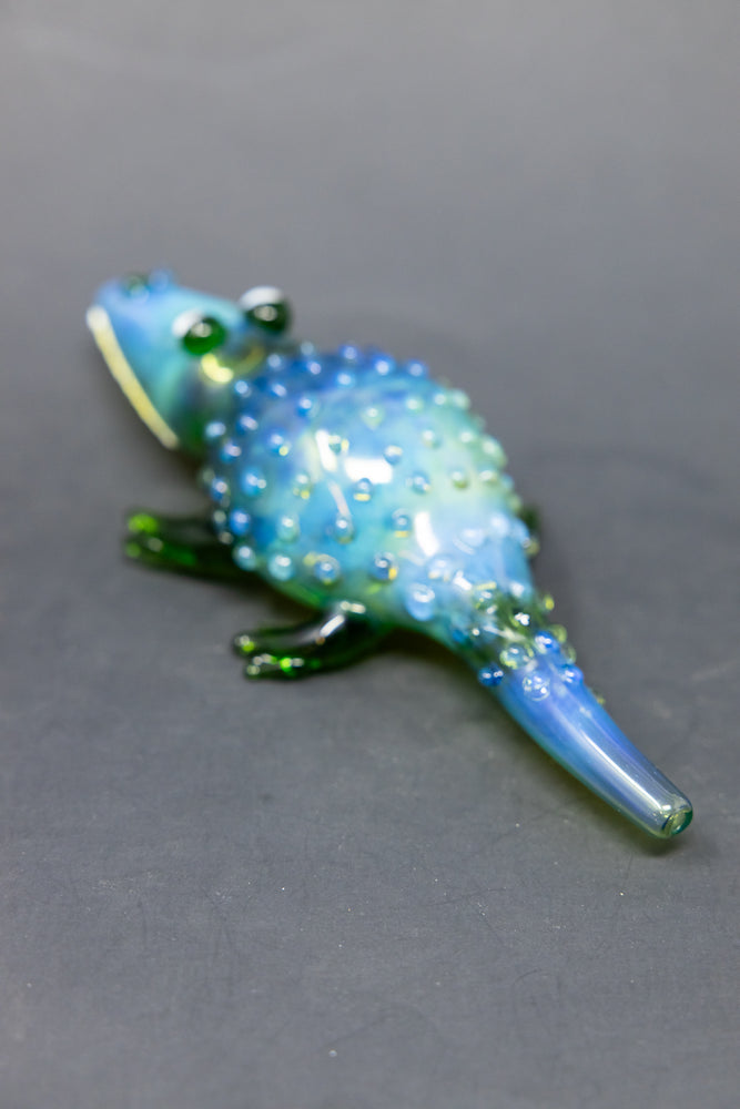 7.5" Alligator Hand Pipe(Green)