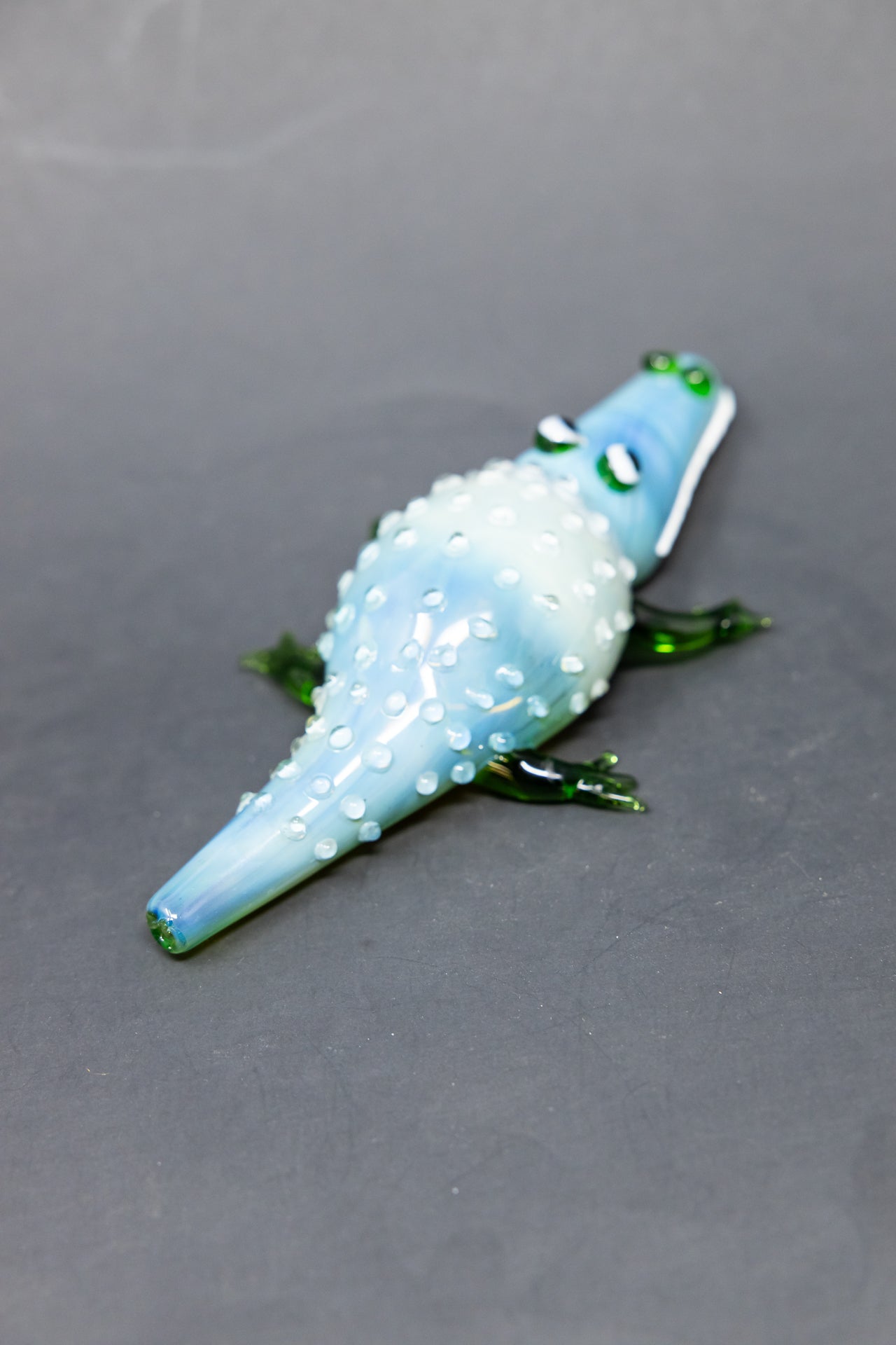 7.5" Alligator Hand Pipe(Green)