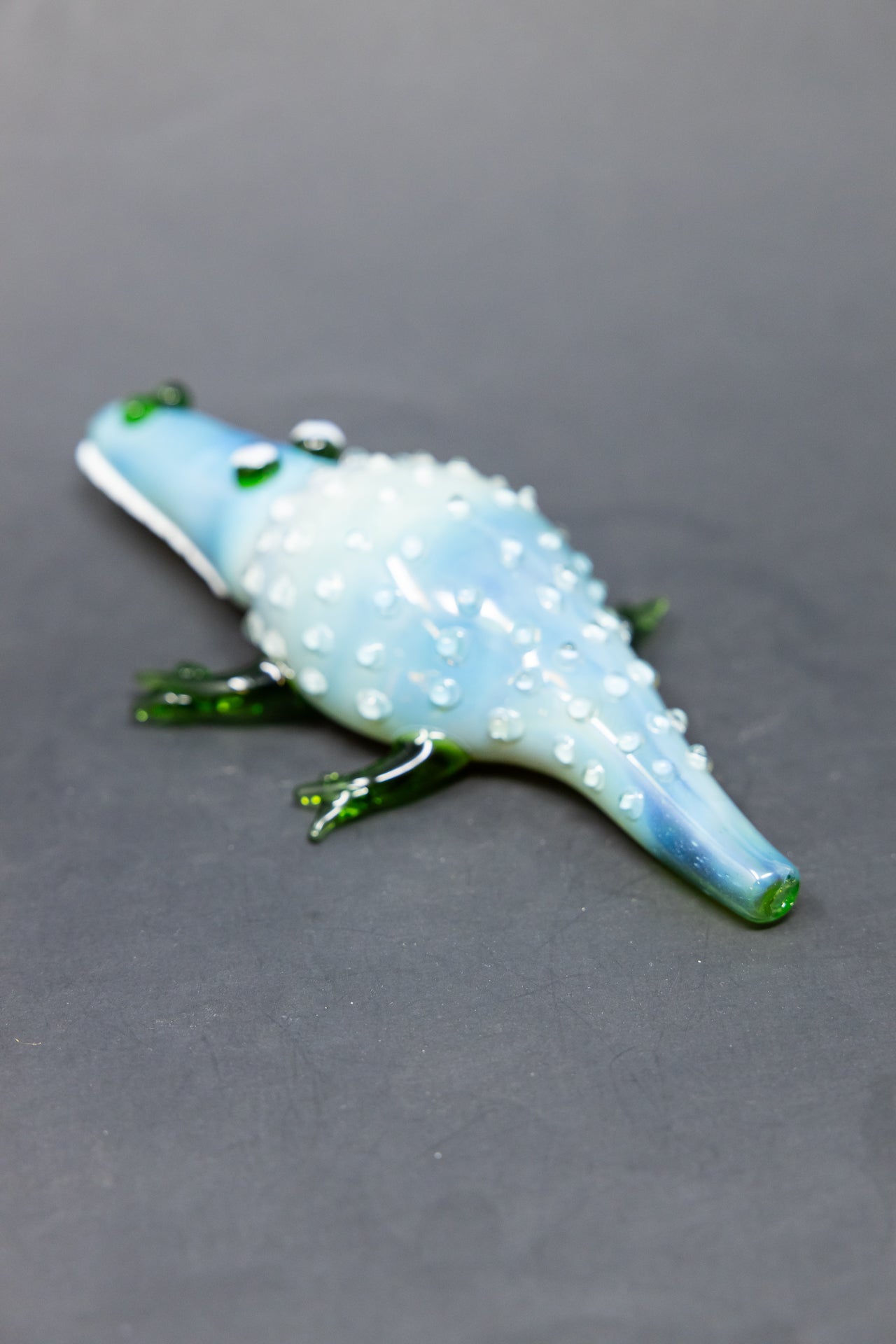 7.5" Alligator Hand Pipe(Green)