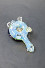 5.5" Big Turtle Hand Pipe (Milky Blue)