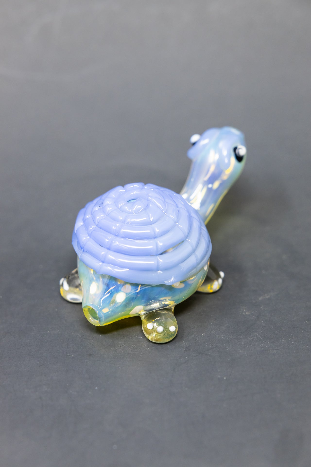 5.5" Big Turtle Hand Pipe (Milky Blue)