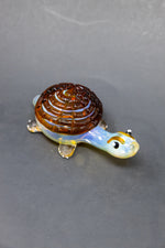 5.5" Big Turtle Hand Pipe (Amber)