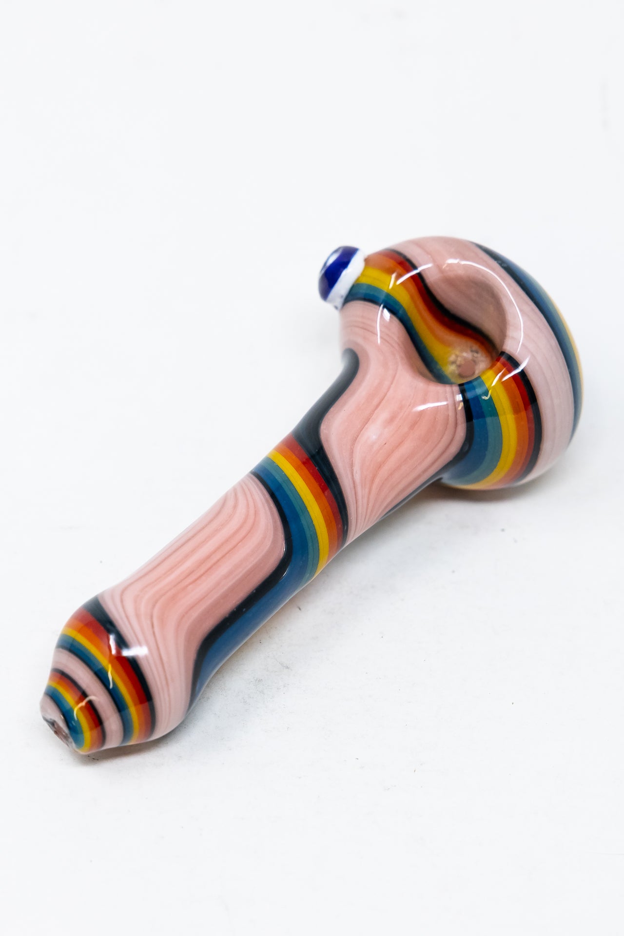 5" Rainbow Thick Glass Pipe