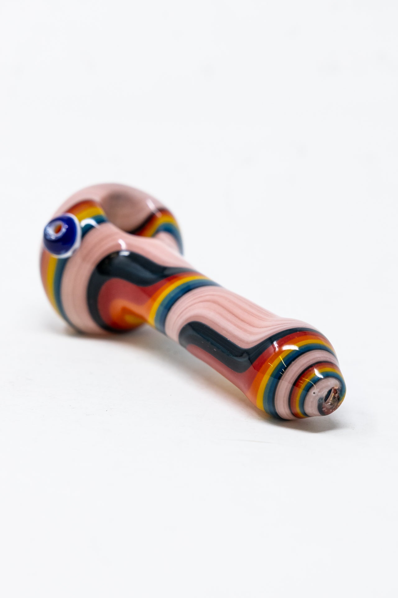 5" Rainbow Thick Glass Pipe