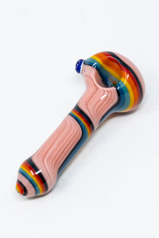 5" Rainbow Glass Pipe