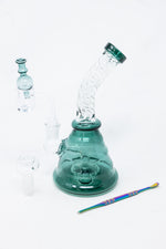 7" Aqua Twisted Dab Rig Combo